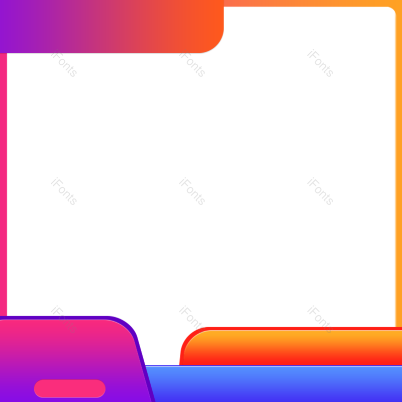 618图片,主图元素,主图边框PNG,年中大促免抠素材